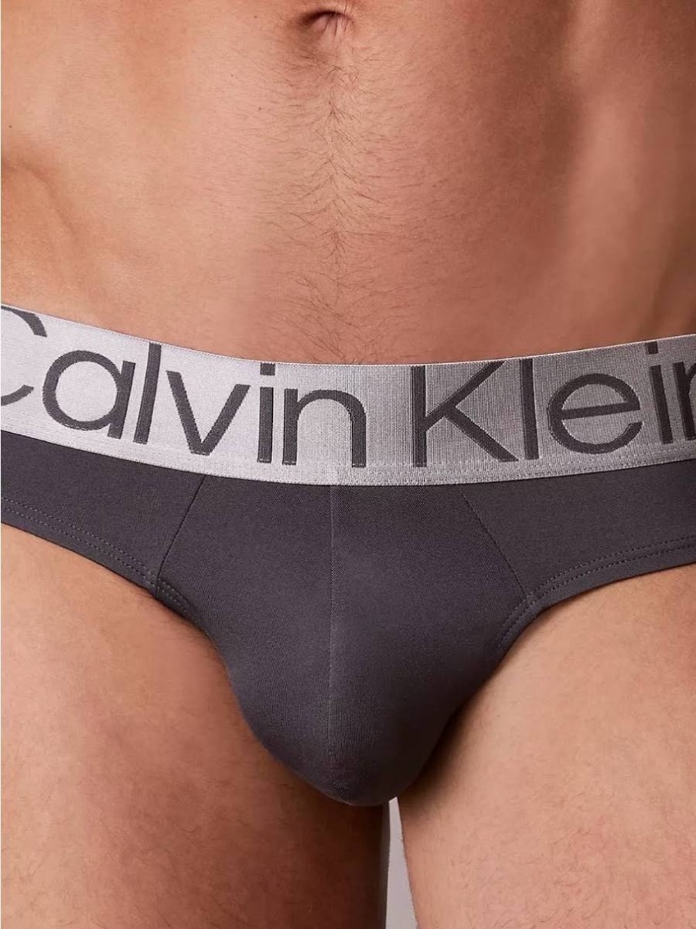 Calvin Klein Microfiber Stretch Steel Hip Brief